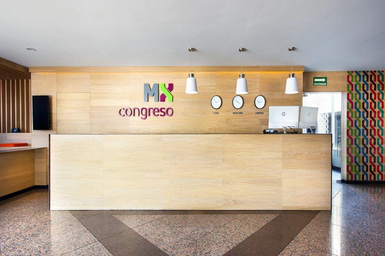 Hotel Mx Congreso Mexikóváros Kültér fotó